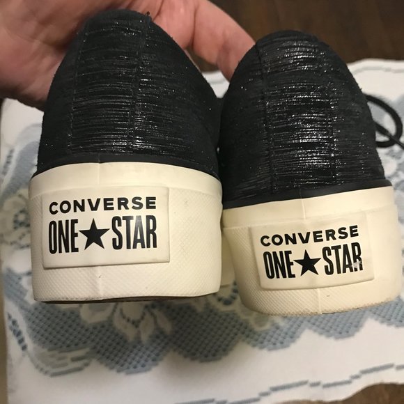 Converse One Star Pro Ox Black/White - Picture 8 of 8